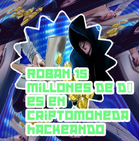 Hackean criptomonedas