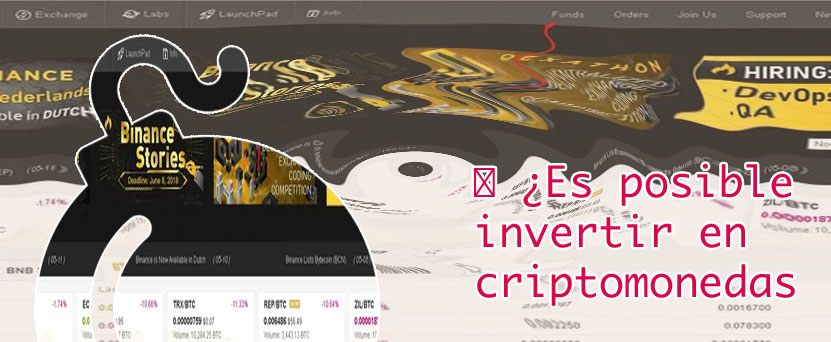 Vender criptomonedas en binance